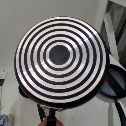 3PC TFAL TITANIUM NON-STICK SKILLET SET - 8" / 9.75" / 11.25" - BLACK (MODEL: 9988999) image 3