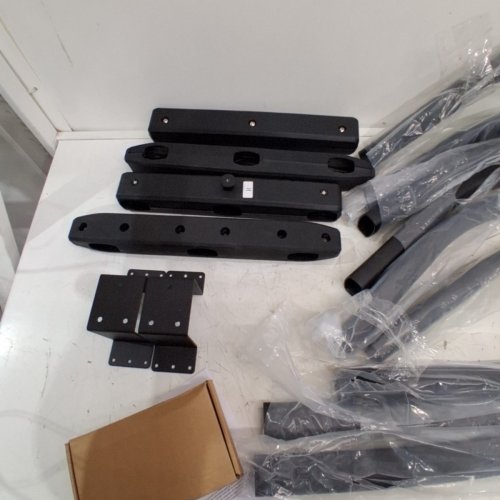 ALUMINUM ADJUSTABLE LENGTH TRUCK BED EXTENDER - 51.6" 64" - BLACK (MODEL: TZJ-01-01) image 4