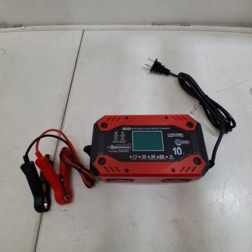 YONHAN BATTERY CHARGER AND MAINTAINER - 12V 10A / 24V 5A - RED/BLACK (MODEL: H-10CD) image 3