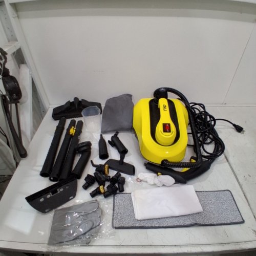 TVD STEAM CLEANER HEAVY DUTY CANISTER STEAMER WITH 26 ACCESSORIES STEAM MOP - YELLOW (MODEL: SW608-A) image 3