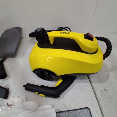 TVD STEAM CLEANER HEAVY DUTY CANISTER STEAMER WITH 26 ACCESSORIES STEAM MOP - YELLOW (MODEL: SW608-A) image 7