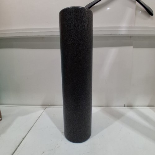 AMAZON BASICS HIGH-DENSITY ROUND FOAM ROLLER FOR YOGA & EXERCISE - 24" - BLACK (MODEL: EPPBK-24-1) image 2