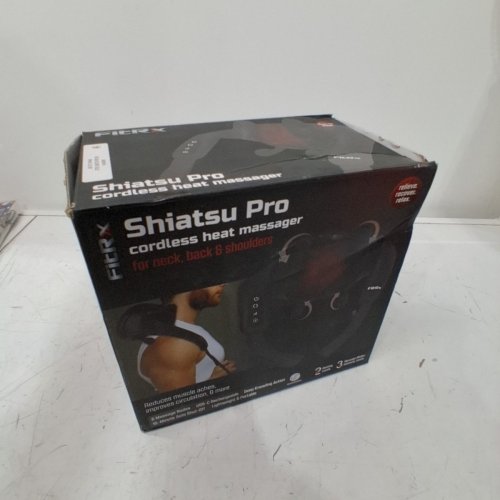 FITRX SHIATSU PRO BACK AND NECK MASSAGER - BLACK image 5