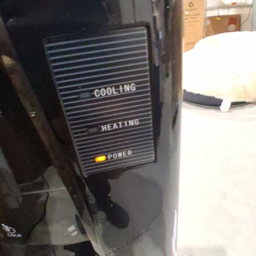 FRIGIDAIRE 5 GALLON TOP LOAD WATER DISPENSER BUILT-IN MINI FRIDGE COMPARTMENT - BLACK (MODEL: FGWC413-BLACK) image 2
