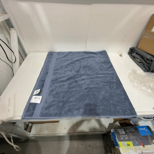 SERENE HOME COLLECTION BATHROOM TOWEL - 30"X58" - BLUE image 2