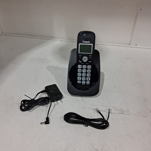 VTECH DECT 6.0 CORDLESS PHONE WITH FULL DUPLEX SPEAKERPHONE & CALLER ID - BLACK (MODEL: VG101-11) image 3