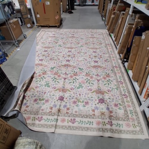 FLORAL AREA RUG - 10FT X 14FT - MULTICOLOUR image 2