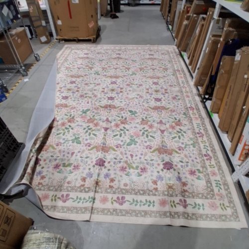 FLORAL AREA RUG - 10FT X 14FT - MULTICOLOUR image 3