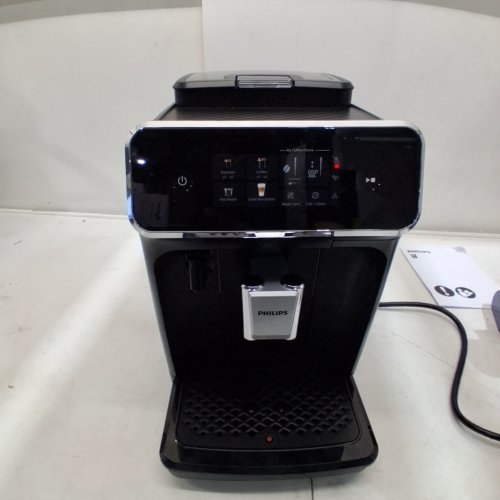 PHILIPS 2300 SERIES LATTEGO FULLY AUTOMATIC COFFEE & ESPRESSO MAKER WITH BUILT-IN MILK FROTHER & GRINDER - BLACK (MODEL: EP2330) image 2