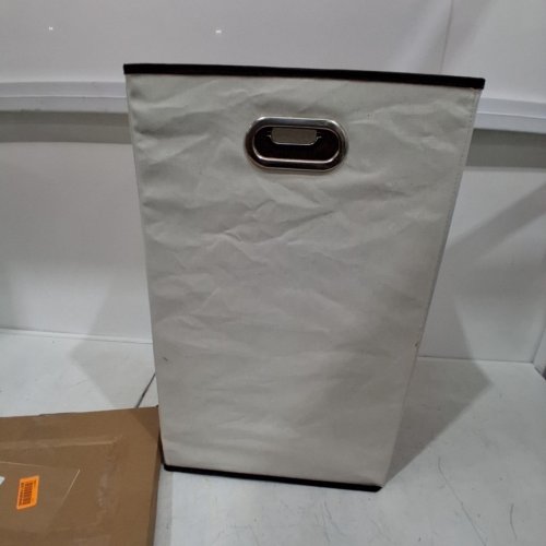 AMAZONBASICS FOLDABLE LAUNDRY BASKET HAMPER image 2