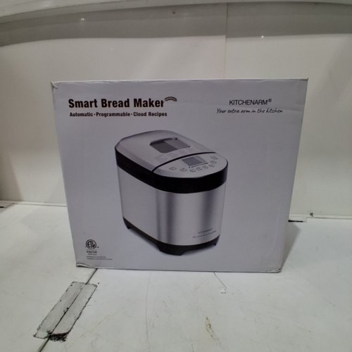 KITCHENARM 29-IN-1 SMART BREAD MAKER MACHINE WITH GLUTEN FREE SETTINGS - STAINLESS STEEL/BLACK (MODEL: KA8520) image 8