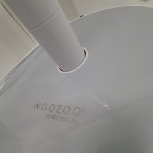 WOOZOO 360° PEDESTAL 12-SPEED AIR CIRCULATOR - ADJUSTABLE HEIGHT 21" TO 40" - WHITE (MODEL: STF-360DC/1747373) image 4