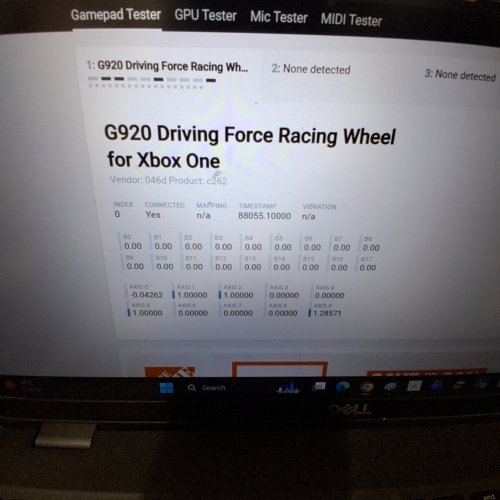 LOGITECH G920 DRIVING FORCE RACE WHEEL, FORCE FEEDBACK STEERING WHEEL WITH PEDALS AND SHIFTER FOR XBOX X|S, XBOX ONE, PC, - BLACK - (MODEL:941-000121) image 5