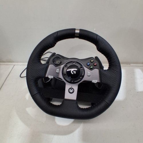 LOGITECH G920 DRIVING FORCE RACE WHEEL, FORCE FEEDBACK STEERING WHEEL WITH PEDALS AND SHIFTER FOR XBOX X|S, XBOX ONE, PC, - BLACK - (MODEL:941-000121) image 7
