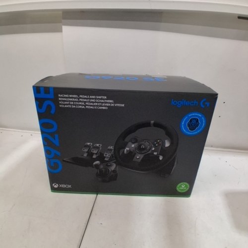 LOGITECH G920 DRIVING FORCE RACE WHEEL, FORCE FEEDBACK STEERING WHEEL WITH PEDALS AND SHIFTER FOR XBOX X|S, XBOX ONE, PC, - BLACK - (MODEL:941-000121) image 19