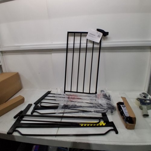 REGALO EASY STEP EXTRA WIDE SAFETY GATE - 29-49" X 30" - BLACK (MODEL: 1164 EB DS) image 2