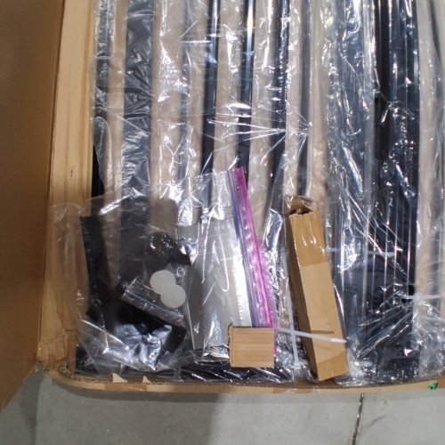 NO PAWBLEMS EXTRA TALL PET GATE FOR DOORWAYS/HALLWAYS - 55" X 30" TO 44" WIDE - BLACK (MODEL: NPPCM01) image 4