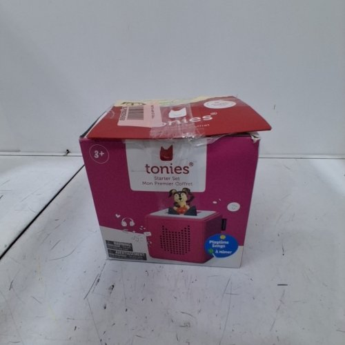 TONIES PLAYTIME SONGS STARTER SET WITH TONIEBOX AND PLAYTIME PUPPY - 2.4G WI-FI REQUIRED - PINK (MODEL: 10003) image 5
