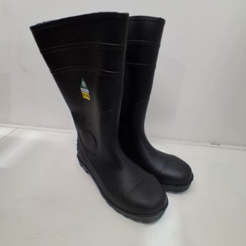 PIONEER HEAVY DUTY STEEL TOE PVC WORK BOOT CSA CLASS - SIZE 9 - BLACK (MODEL: ‎V4710270-9) image 2