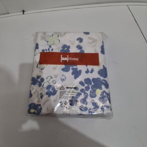 3PC HITIME DUVET COVER SET - KING - WHITE/BLUE FLORAL image 4