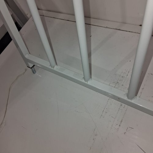 REGALO WIDESPAN WALK-THROUGH METAL BABY GATE - 30" - WHITE image 4