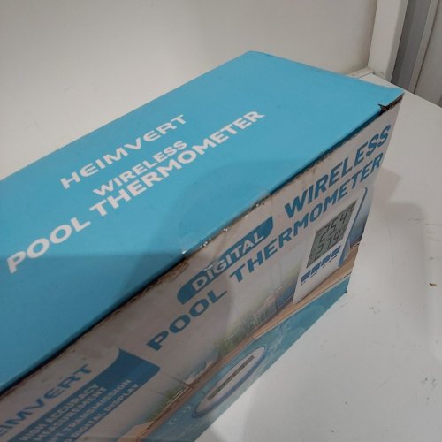HEIMVERT DIGITAL WIRELESS POOL THERMOMETER - 196FT TRANSMISSION - BLUE / WHITE (MODEL: SH-212) image 3