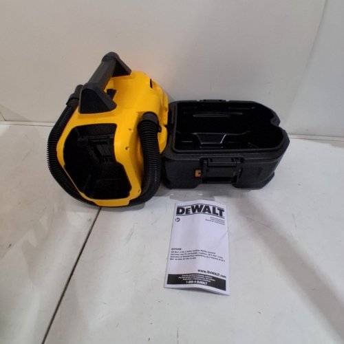 DEWALT CORDLESS WET AND DRY VACUUM *TOOL ONLY* - 18-20V MAX - 2 GALLON CAPACITY - BLACK/YELLOW (MODEL: DCV580H) image 5