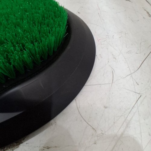 FIBERBUILT OVAL GOLF HITTING MAT - 21.25" X 13.5" - BLACK / GREEN image 4