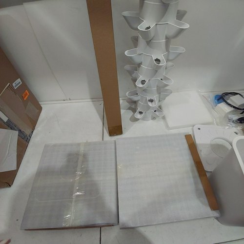DPROOTS GARDEN HYDROPONIC TOWER 30 PODS AND GROW LIGHT - 37.3" X 13" X 13" - WHITE (MODEL: T6) image 4