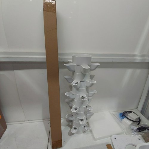 DPROOTS GARDEN HYDROPONIC TOWER 30 PODS AND GROW LIGHT - 37.3" X 13" X 13" - WHITE (MODEL: T6) image 5