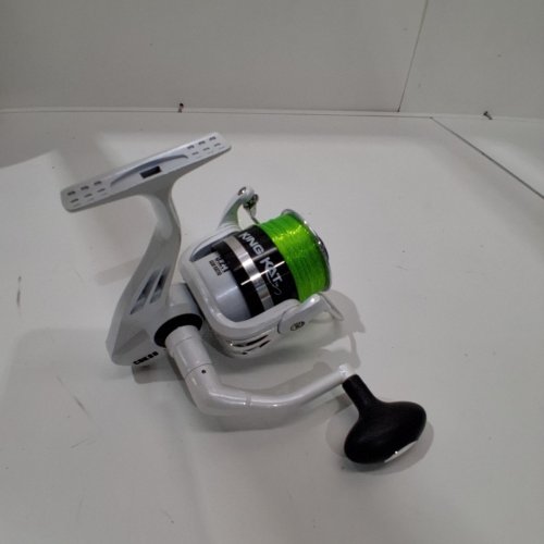 BPS KING KAT SPINNING FISHING REEL - AMBIDEXTROUS - GEAR RATIO: 5.2:1 - WHITE (MODEL: CBK60) image 2