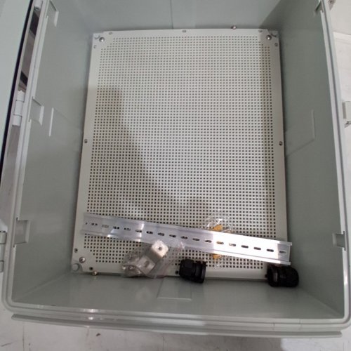 JOINFWORLD WATERPROOF BOX FOR ELECTRONICS OUTSIDE OUTDOOR WEATHERPROOF ELECTRICAL BOX - 19.7"X15.7"X7.9" - GREY (MODEL:BG50X40X20) image 3