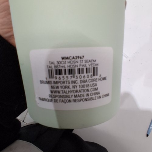 TAL INSULATED STAINLESS STEEL TUMBLER WITH STRAW LID - 30 OZ - MINT GREEN image 2
