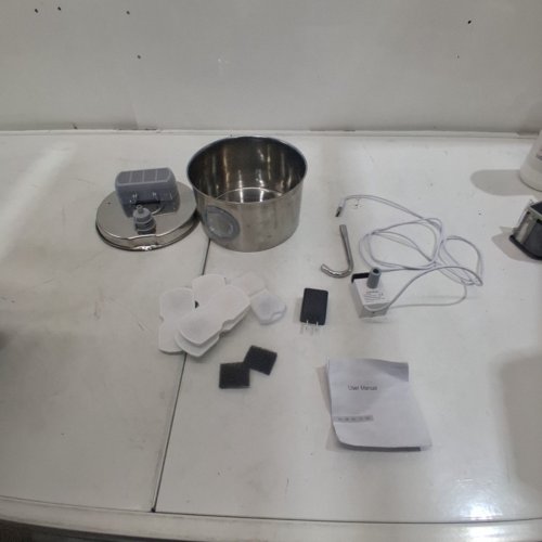 STAINLESS STEEL CAT WATER FOUNTAIN - 2.2L - STAINLESS STEEL image 5