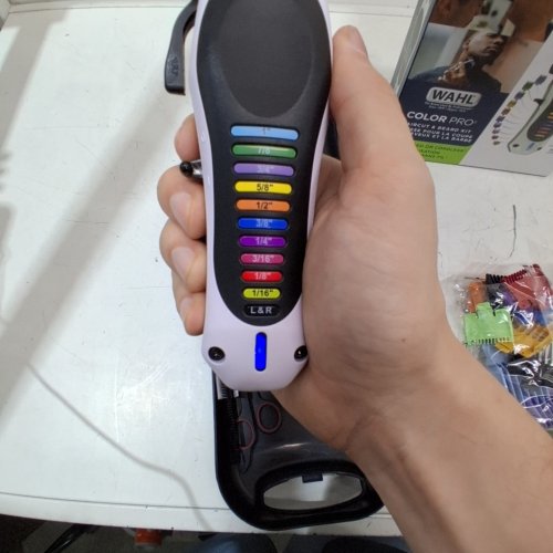 21PC WAHL COLOUR PRO CORD/CORDLESS HAIRCUT AND BEAR TRIM KIT - 2.5HR RUN TIME (MODEL: 1656565 / 3303) image 2