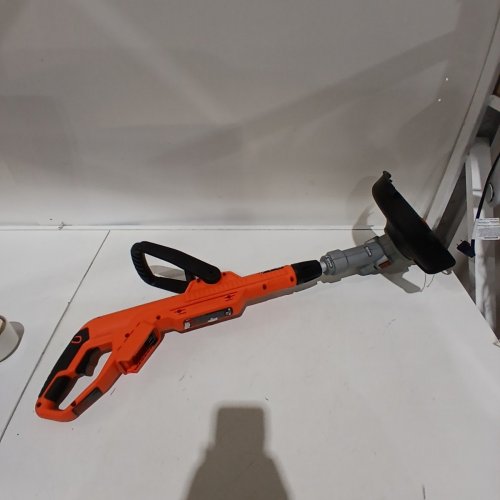 *TOOL ONLY* BLACK+DECKER CORDLESS TRIMMER AND EDGER - 20V - 12" PATH - ORANGE (MODEL: LST300) image 2