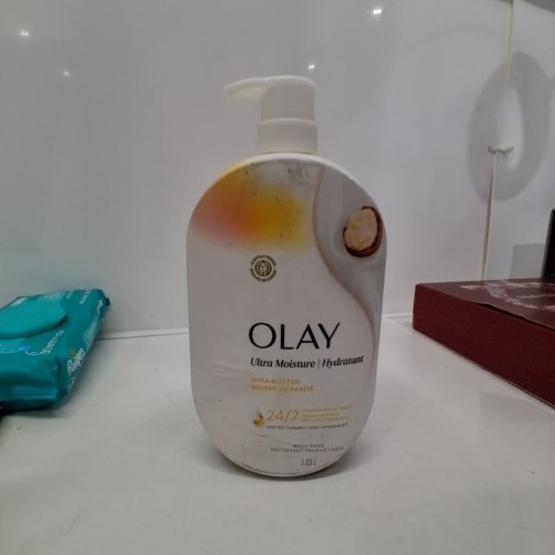 OLAY ULTRA MOISTURE SHEA BUTTER BODY WASH - 1.03 L image 2