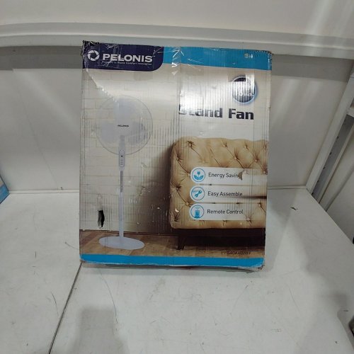 PELONIS PEDESTAL STANDING FAN, BUILT IN TIMER, OSCILLATION & 3-SPEED SETTINGS - 16'' - WHITE (MODEL:PFS40A4BWW) image 5