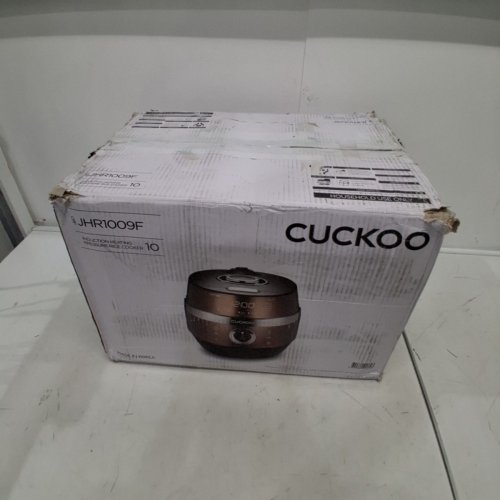 CUCKOO INDUCTION HEATING PRESSURE RICE COOKER - 10 CUP CAPACITY - BROWN (MODEL: CRP-JHR1009F) image 6
