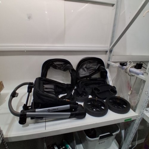 SAFETY 1ST SUMMIT WAGON STROLLER - 120LBS MAX - HIGHSTREET (MODEL: 01241CHAY) image 2