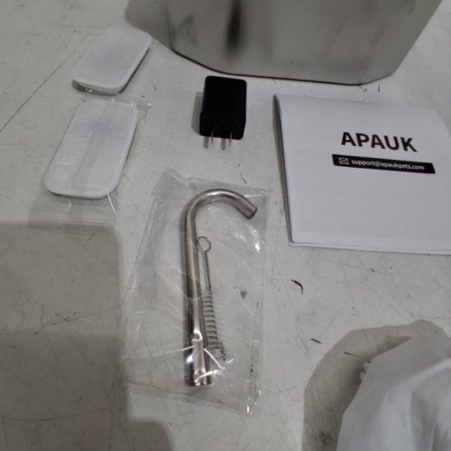 APAUK STAINLESS STEEL PET WATER FOUNTAIN - SILVER (MODEL: APFSS-3201) image 4