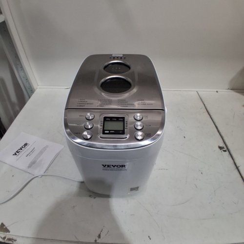 VEVOR 15-IN-1 BREAD MAKER 3LB DOUGH MACHINE, NONSTICK CERAMIC PAN, 3 LOAF SIZES- WHITE - ( MODEL:BM8902-A) image 3