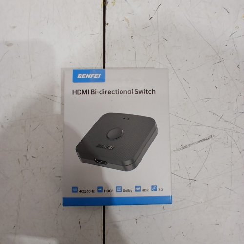 BENFEI HDMI BI-DIRECTIONAL SWITCH - SUPPORTS 4K 3D HD 1080P COMPATIBLE FOR FIRESTICK, XBOX PS4 ROKU HDTV - 4K@60HZ HDMI SWITCHER - BLACK (MODEL: 000298BLACK) image 5