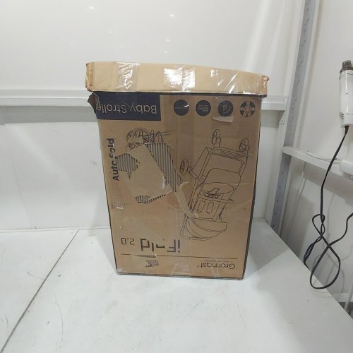 GROMAST IFOLD V2.0 FOLDING BABY STROLLER - LIGHT GREY (MODEL: GT077) image 6