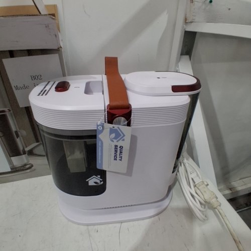 WURESE PORTABLE UPHOLSTERY CARPET COUCH CLEANER MACHINE WITH DUAL SMART TANKS AND ACCESSORIES - 54OZ CLEAN TANK 42OZ DIRTY TANK - WHITE/BROWN (MODEL: DY-508B) image 3