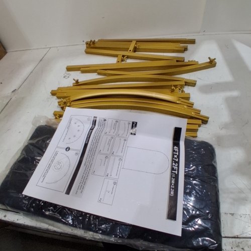 PUTROS ARCH BACKDROP STAND- 4FT X 7.2FT - GOLD image 2