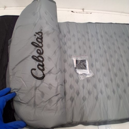 SELF-INFLATING SLEEPING PAD WITH REPAIR KIT - 72" X 20" X 1.5" - GRAY (MODEL: 4126482) image 4