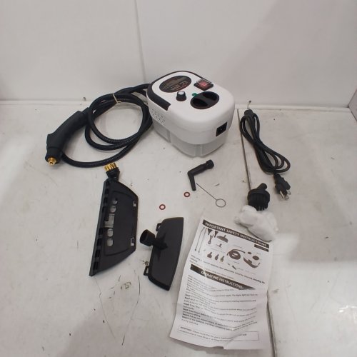 BRAVECOW MULTI-FUNCTIONAL STEAM CLEANER - 2500W, 1.2 L TANK - WHITE / BLACK (MODEL: HX-860) image 3