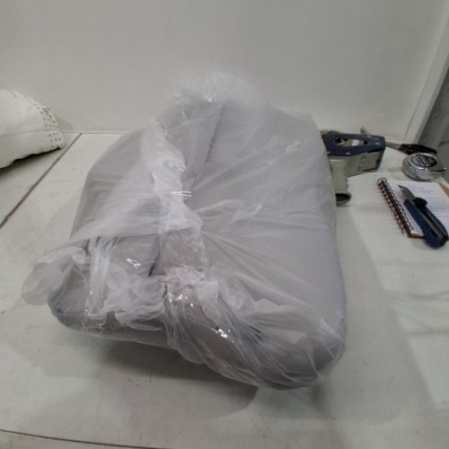 DONAMA CERVICAL MEMORY FOAM PILLOW - WHITE/GREY image 4