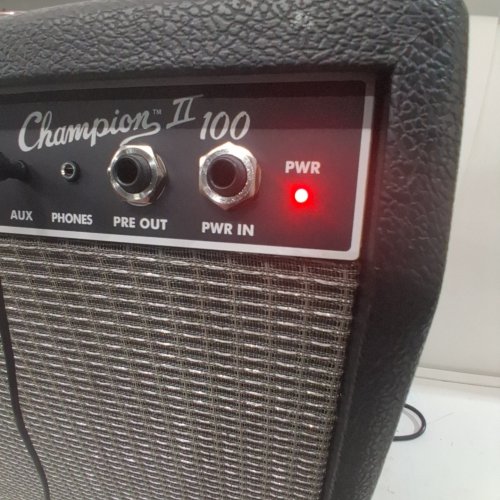 FENDER CHAMPION II 100 GUITAR AMPLIFIER - 100W - BLACK - (MODEL: 2330900000) image 4